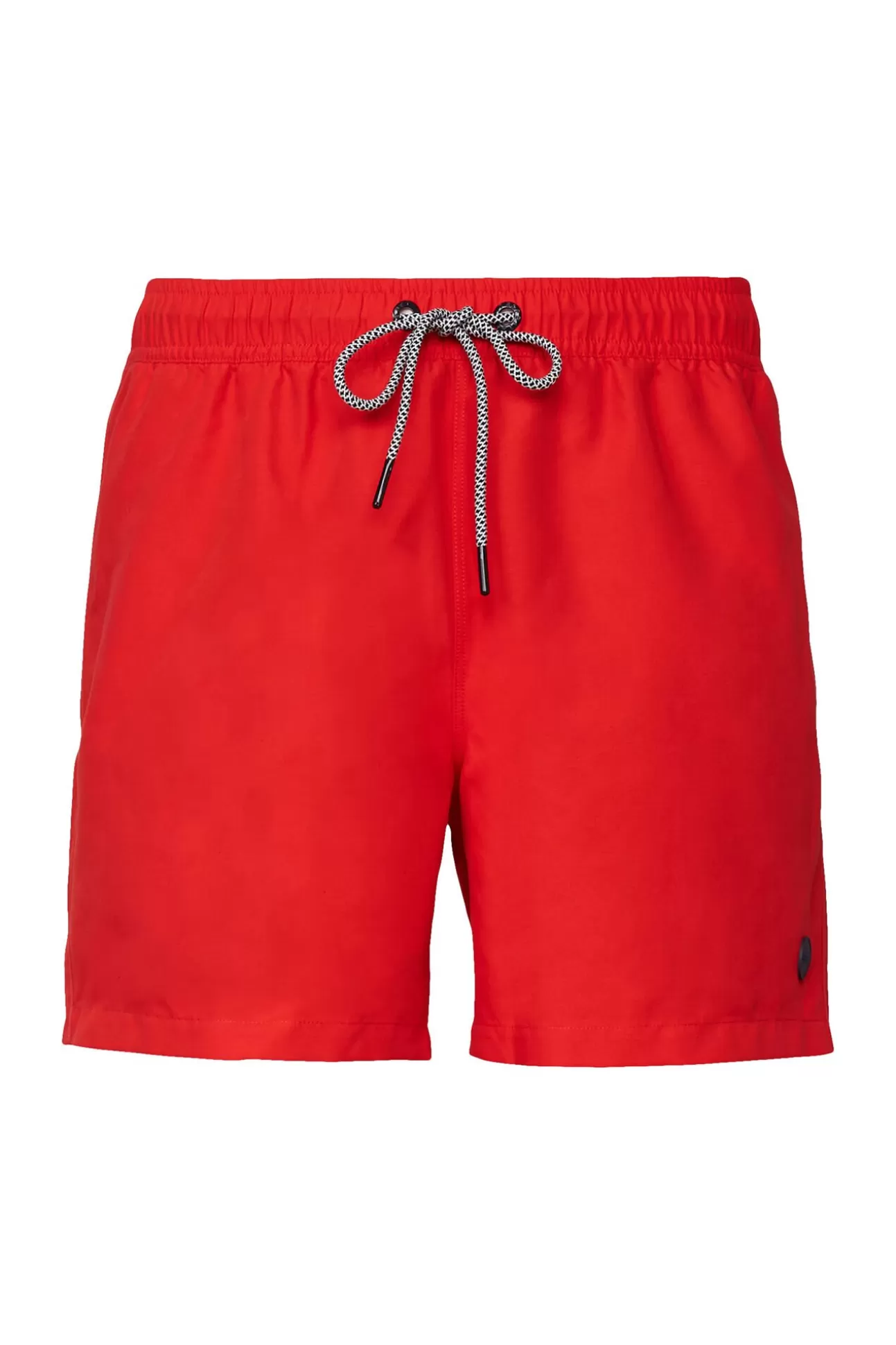 Bano^Esprit Banador Bermuda Monocolor Tejido Secado Rapido Rojo
