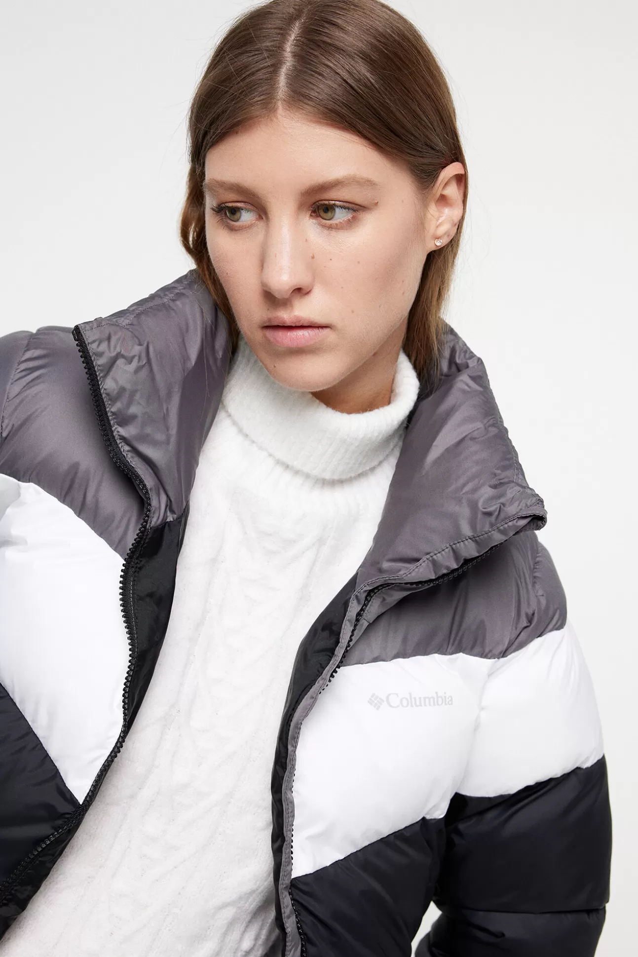 Cazadoras Y Chaquetas^Columbia Chaqueta Con Bloques De Color Puffect™ Para Mujer Negro