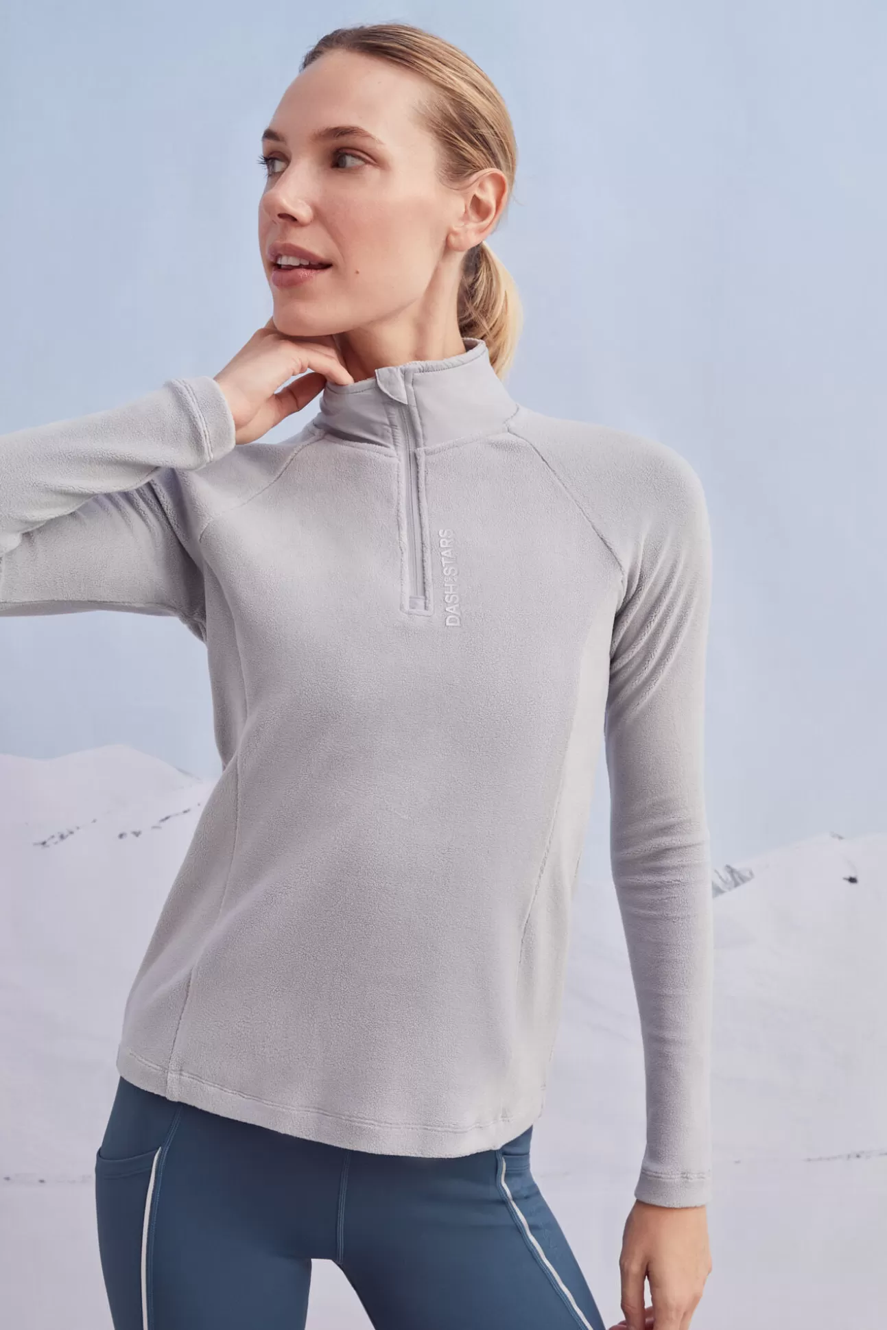 Active Wear^Dash and Stars Forro Polar Gris