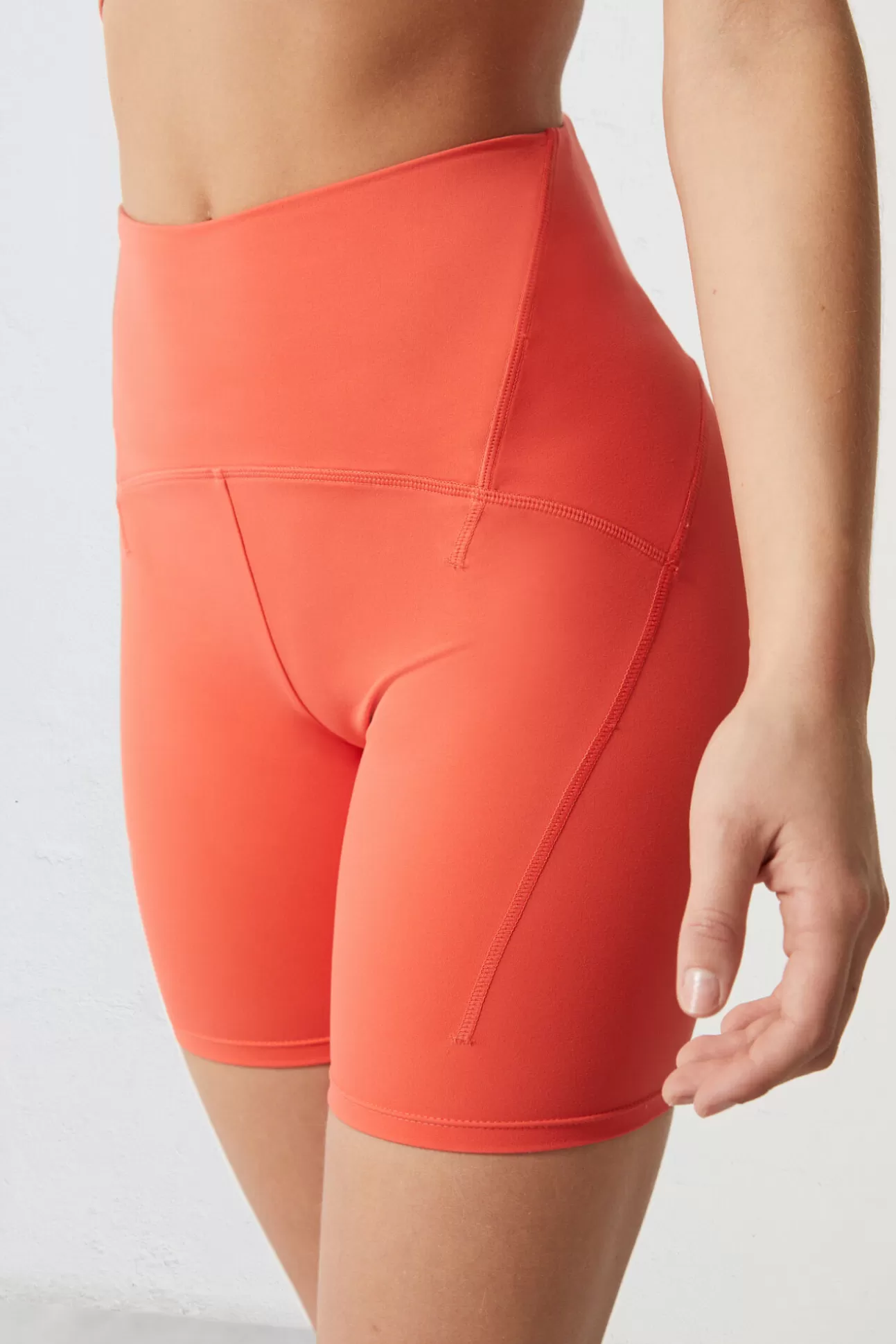 Active Wear^Dash and Stars Mallas Ciclista Coral Soft Move Rojo