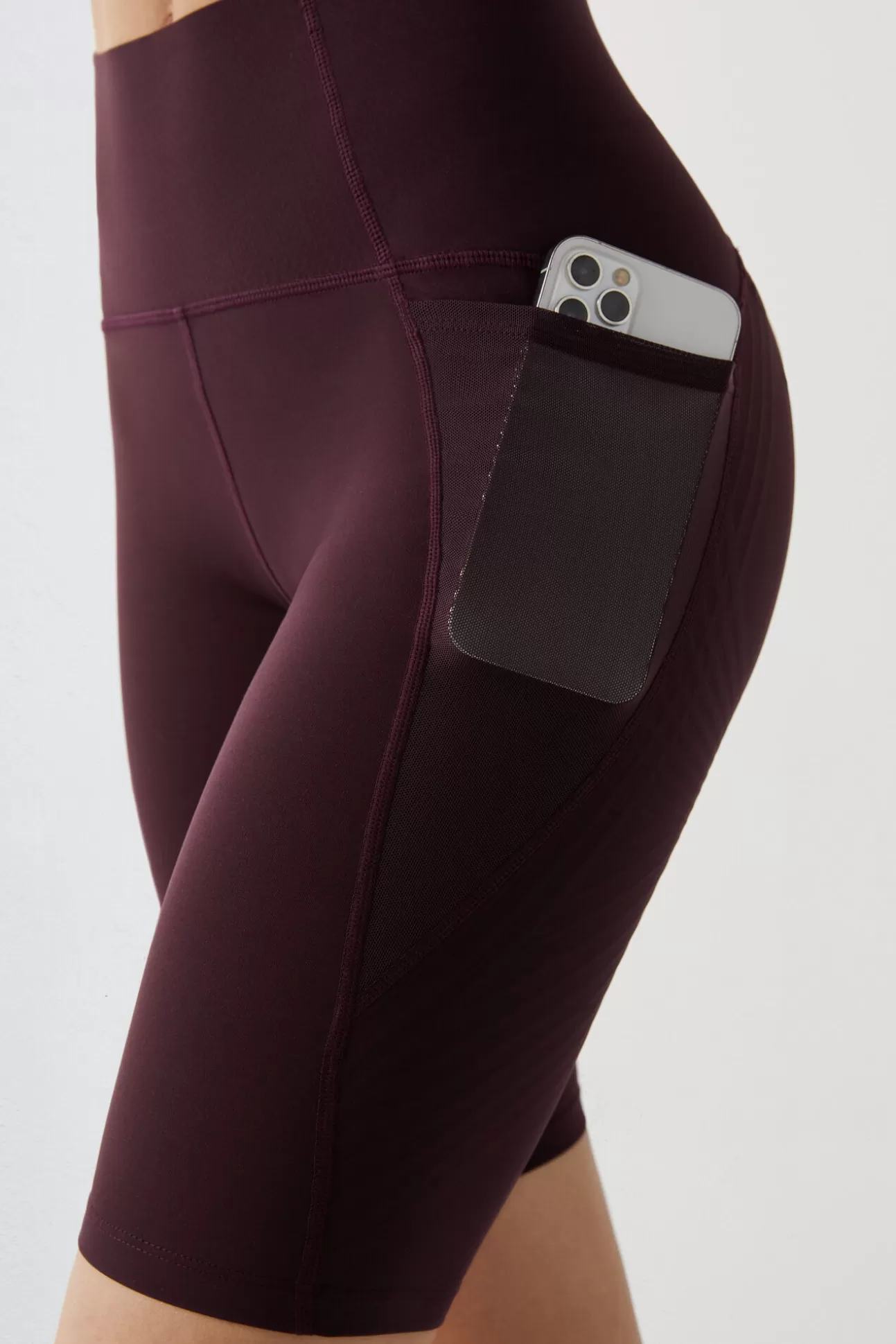 Active Wear^Dash and Stars Mallas Ciclista Morado Power Sculpt Rosa