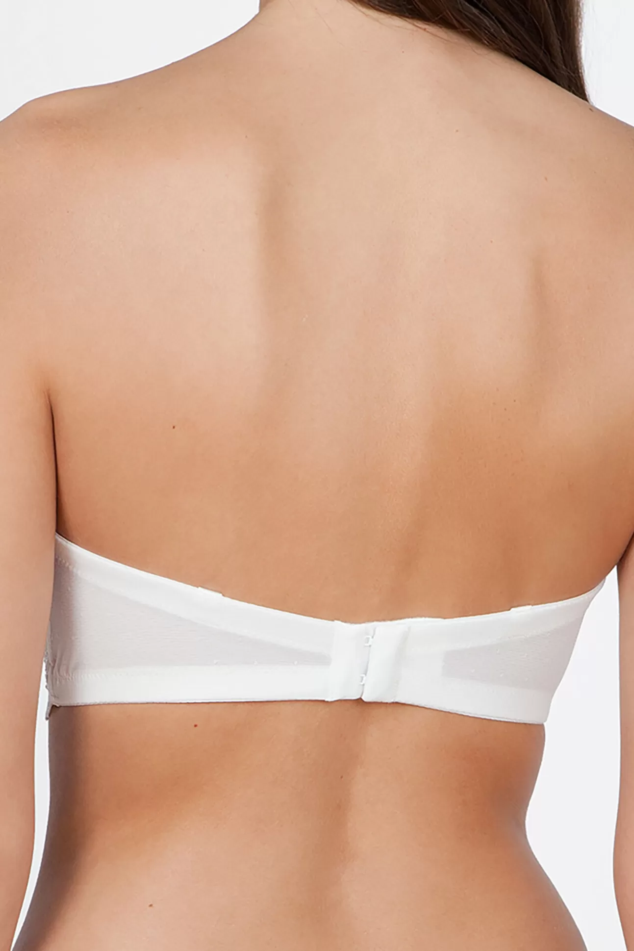 Ropa Interior^Ivette Bridal Sujetador Sin Tirantes Con Doble Push Up En Blanco Beige
