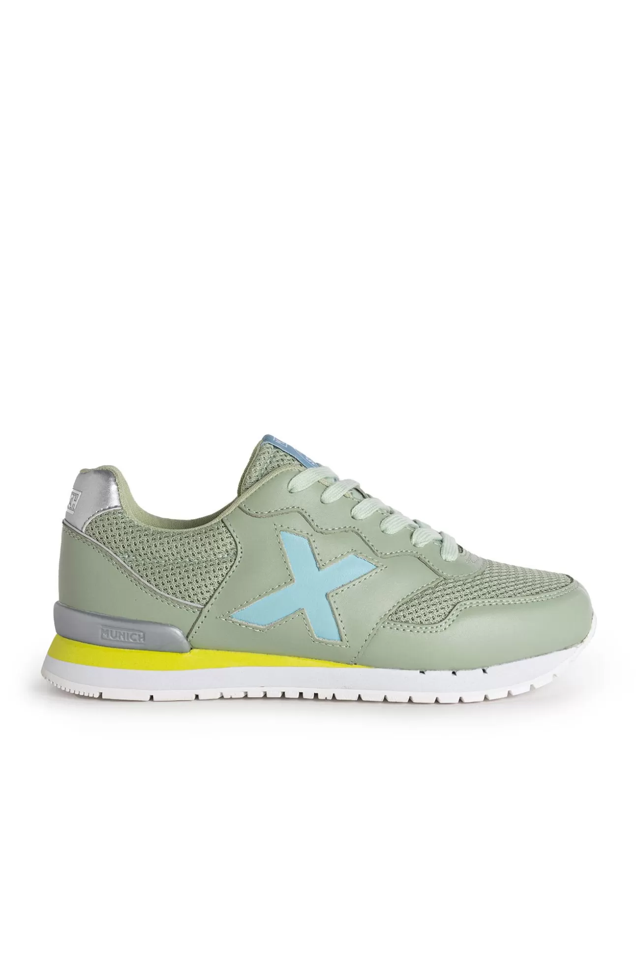 Zapatos^Munich Zapatilla Dash Combinacion De Colores Kaki